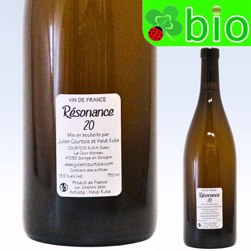 レゾナンス(白／サンスフル)[2022]ル クロ ド ラ ブリュイエール (ジュリアン クルトワ) VdF blanc Résonance Le Clos de la Bruyere (Julien Courtois)
