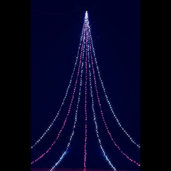 イルミネーション LED 5M ドレープライトシリーズ 672球 5MニューピンクホワイトLEDドレープライト 防滴仕様 30,420円