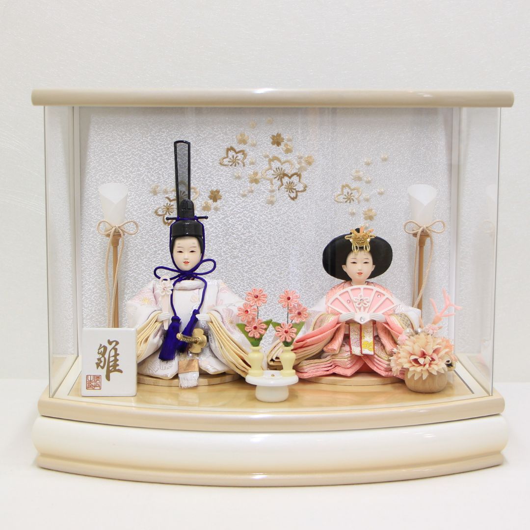 楽天市場】雛人形ケース 親王ケース飾り アクリルケース YN1269HC 間口