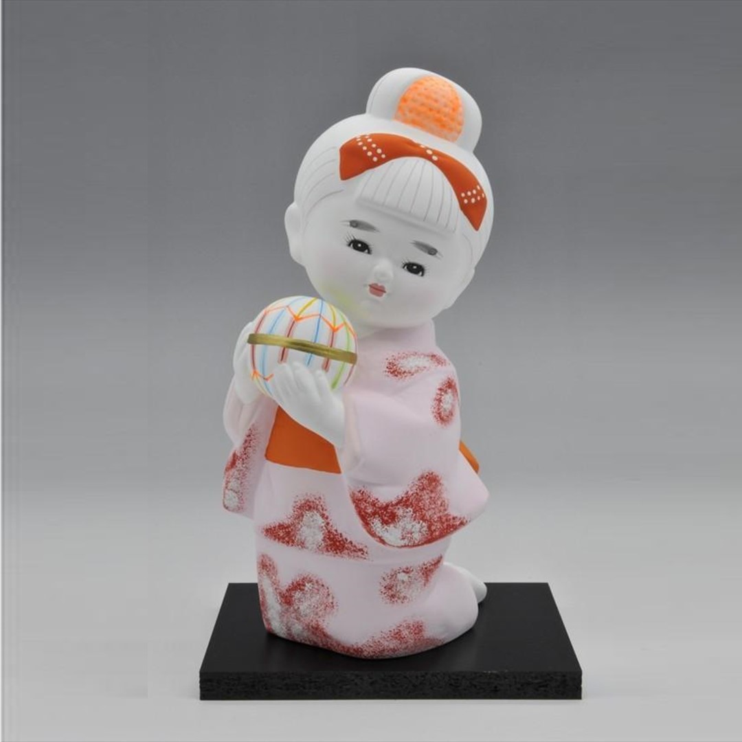 楽天市場】【博多人形】【童物】『舞妓 源慶作』（黄色） : 藤田