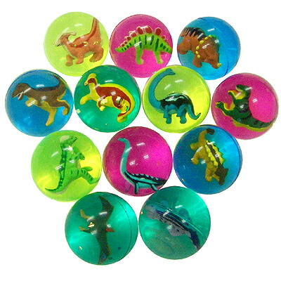 スーパーボール 【3Dダイナソー45ｍｍ25個入り】