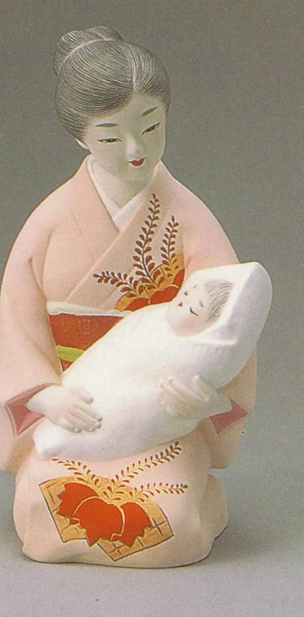 楽天市場】【博多人形】【美人物（立姿）】『福まり 國明作』 : 藤田