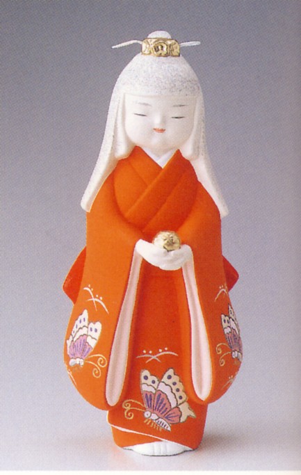 楽天市場】【博多人形】【美人物（立姿）】『早春 正二作