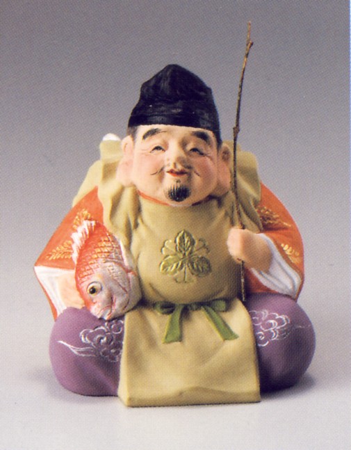 楽天市場】恵比寿大黒天【博多人形】 : 人形のモリシゲ