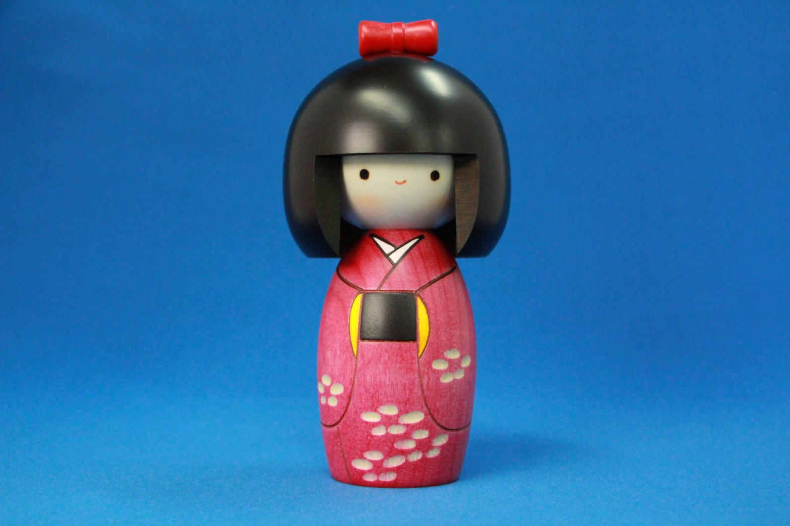 楽天市場】卯三郎こけし 春の詩 椿 創作こけし 日本製 手作り 工芸品