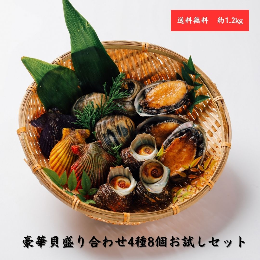 楽天市場】冷凍海鮮セット [サンセット] さしみお造りさざえ・殻付