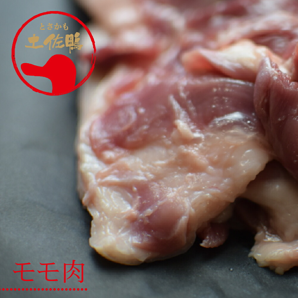 土佐鴨モモ肉【骨なし】（フレッシュ冷蔵）約1kg／土佐鴨・土佐ジロー飼育研究会／かも／カモ