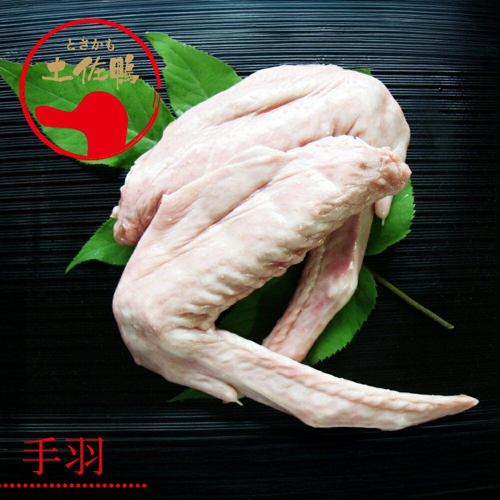 土佐鴨 手羽 （フレッシュ冷蔵）約1kg／土佐鴨・土佐ジロー飼育研究会／かも／カモ