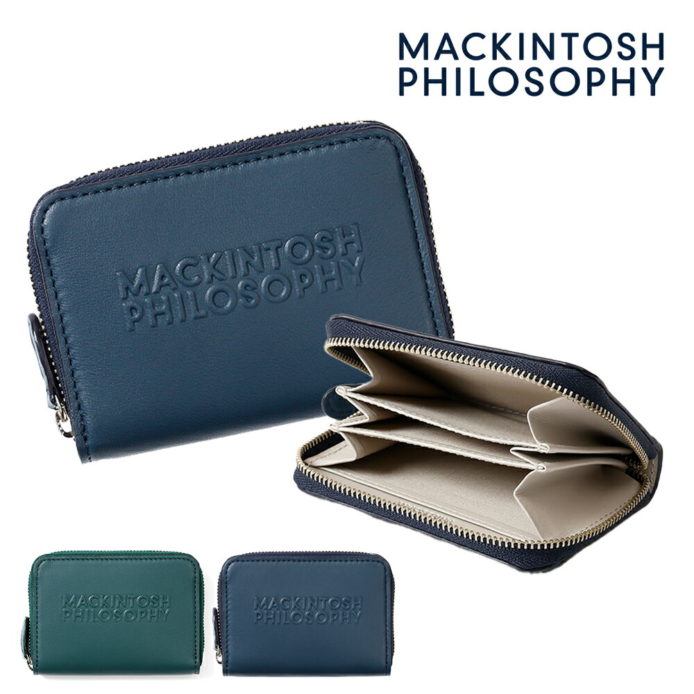 【百貨店SALE！30%OFF★店卸し資産極限点】マッキントッシュ 哲学 ラウンドジッパー 御釣り入れ 本革 | グランディ 00331 紙入れ 硬貨 歌留多 なめし革 メンズ レディース ブランド名 差し上げ物 ラッピング無料
