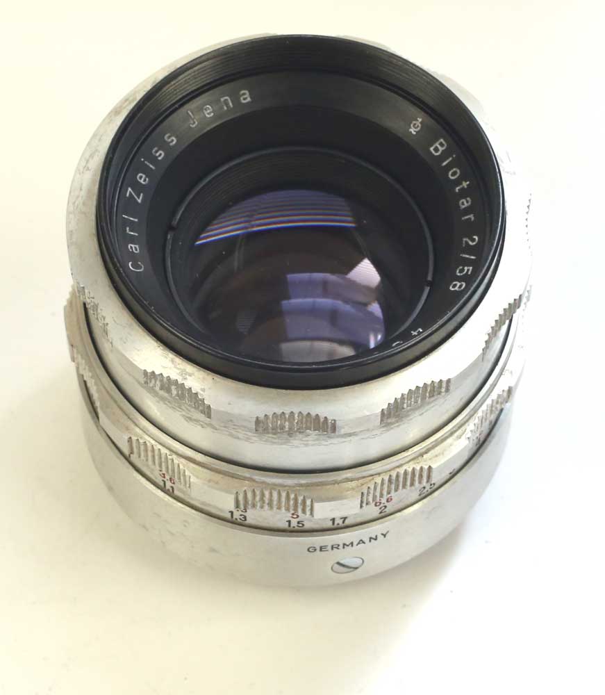 【楽天市場】ドイツ製レンズ カール・ツァイス・イエナ ビオター 2/58 M42用 Carl Zeiss Jena Biotar 2/58