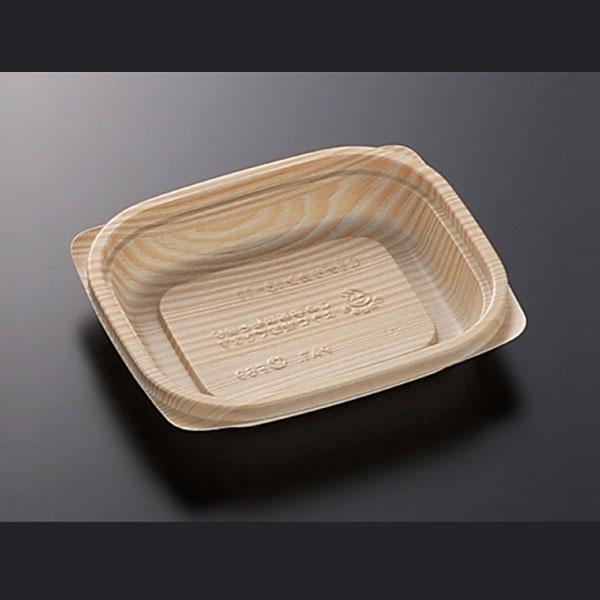 【惣菜入れもの】CTデリカン13-11 木曽 身 128×108×22粍 (1600枚入)【代引不可】