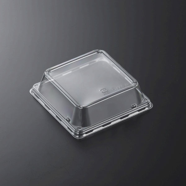 【惣菜入れもの】SD FS12 蓋 123×123×36粍 (1600枚入)