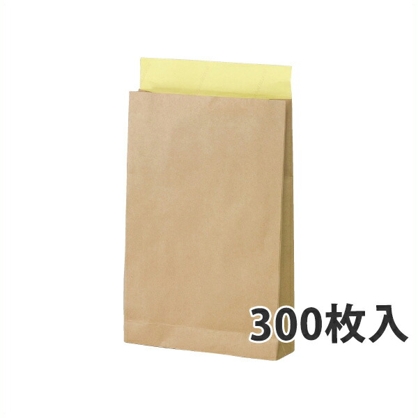 【紙袋】宅配袋(中) 260×70×395+60粍〈300枚入り口・入口〉【代引っ張ること不可】 袋-日用消耗品-日用品雑貨・文房具・手芸