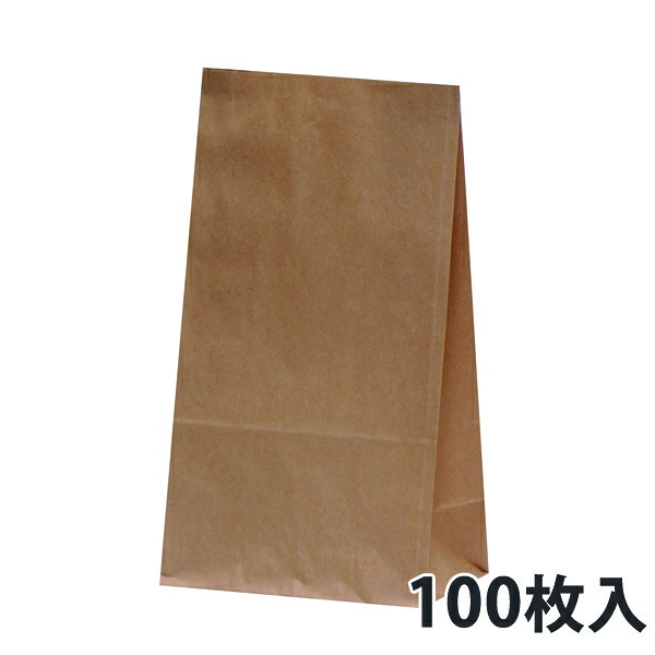 【角底紙袋】 ご機嫌御徒面子 H3 未晒 無地 120×70×220粍 (2000枚入)