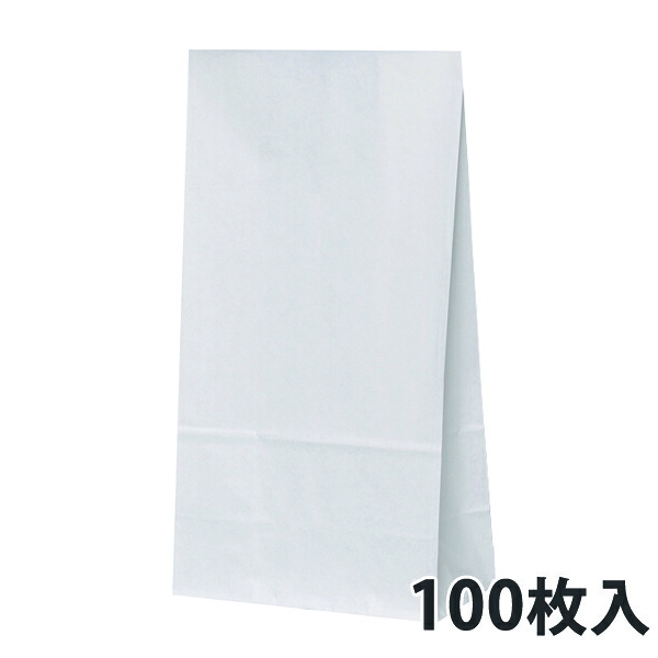 【角底紙袋】 ご機嫌御徒面子 H12 晒 無地 180×105×350粍 (1000枚入) 日用品雑貨・文房具・手芸-袋