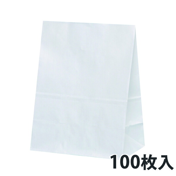 【角底紙袋】 ご機嫌御徒面子 H200 晒 無地 160×92×205粍 (1000枚入)