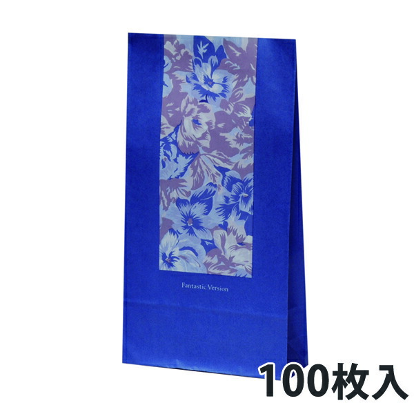 【角底紙袋】 ご機嫌御徒面子 HS5 御花 180×65×340粍 (1000枚入)