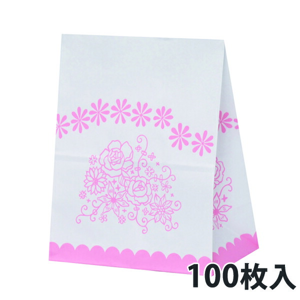 【角底紙袋】 ハイバッグ H300 ケーキ 180&times;105&times;225mm (1000枚入)｜包装資材のイチカラ　店