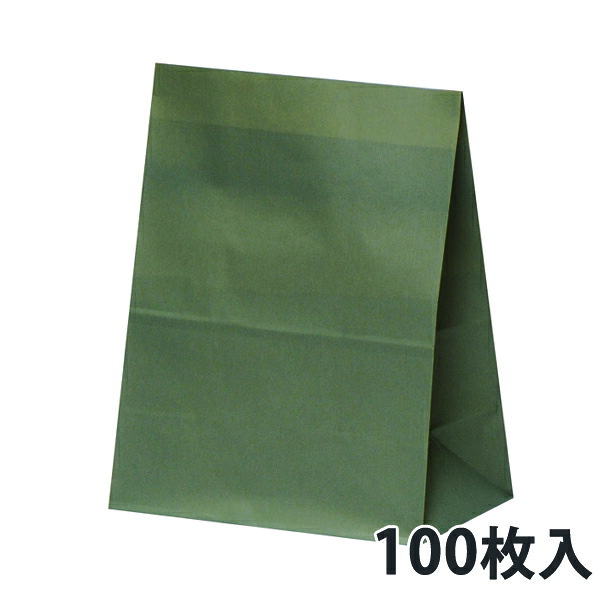 【角底紙袋】 ご機嫌御徒面子 H200 ヴェルデ 160×92×205粍 (1000枚入)