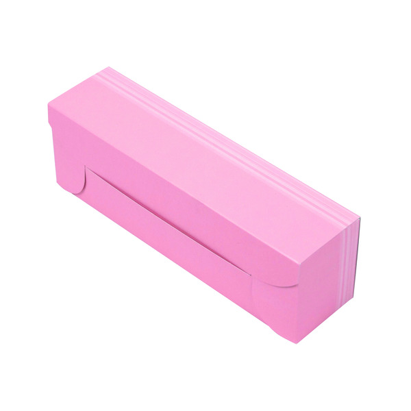 【期間中エントリーでポイント5倍】【化粧箱】スリムパウンドBOX ピンク 20-1515P