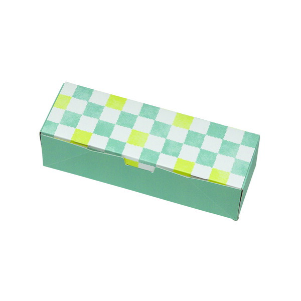 【期間中エントリーでポイント5倍】【化粧箱】ルミアサービス箱 3個 格子 そら色トレー付 19-661SB