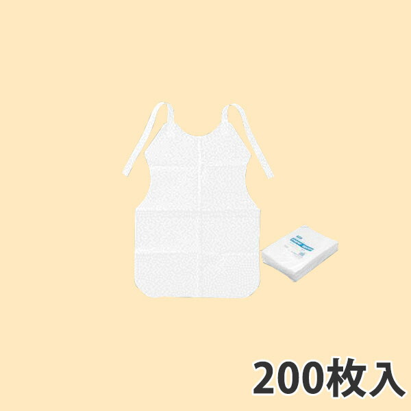【紙エプロン】 紙エプロン 小 8ツ折 (2,000枚入り)|包装資材のイチカラ 店
