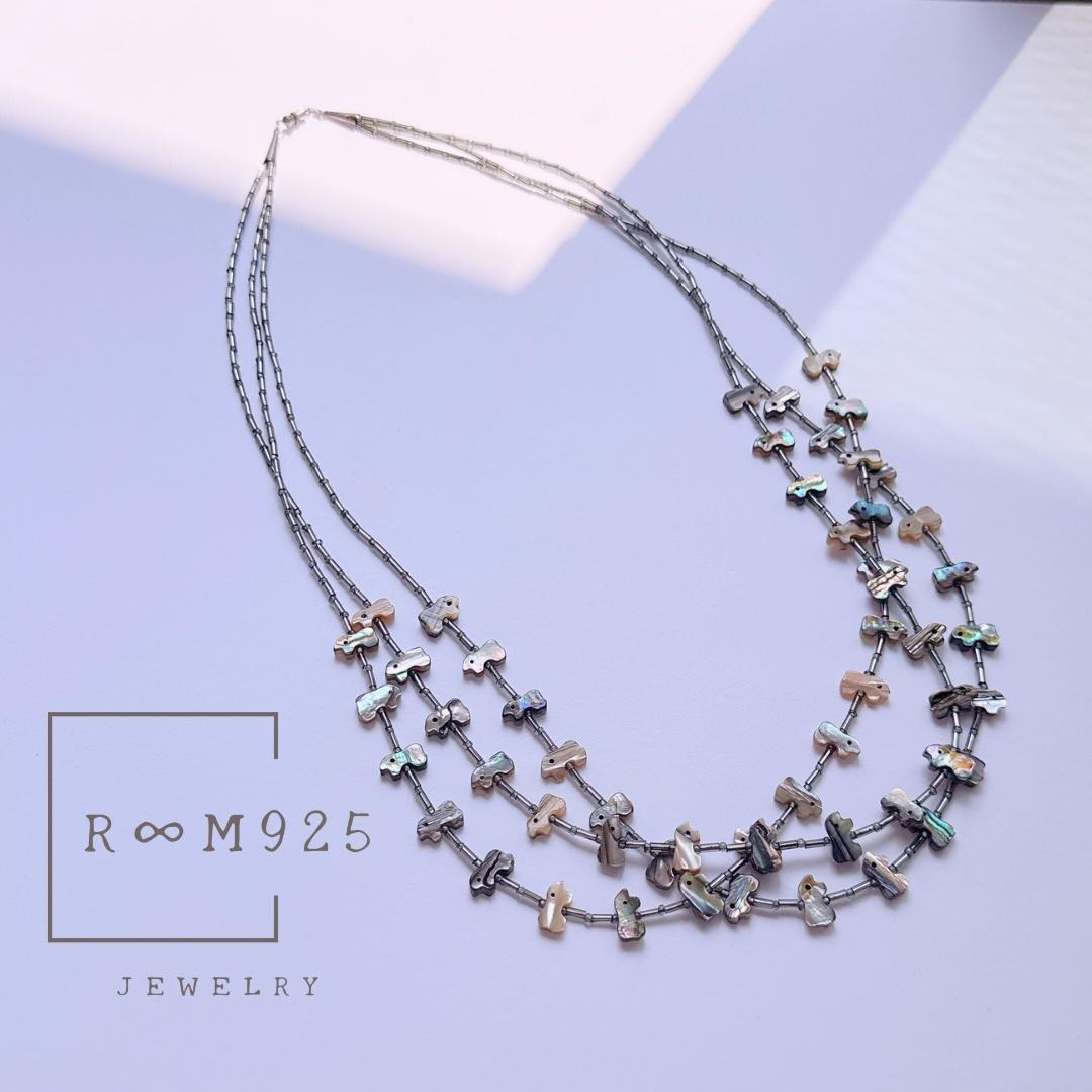 サンダーバード　2連　フェティッシュネックレス サンダーバード 2連 フェティッシュネックレス サンダーバード 2