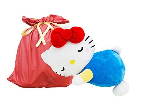 ハローキティ　ぬいぐるみクッション（枕）　抱き枕 モリピロ サンリオ 抱き枕 クッション ハローキティ ブルー 約