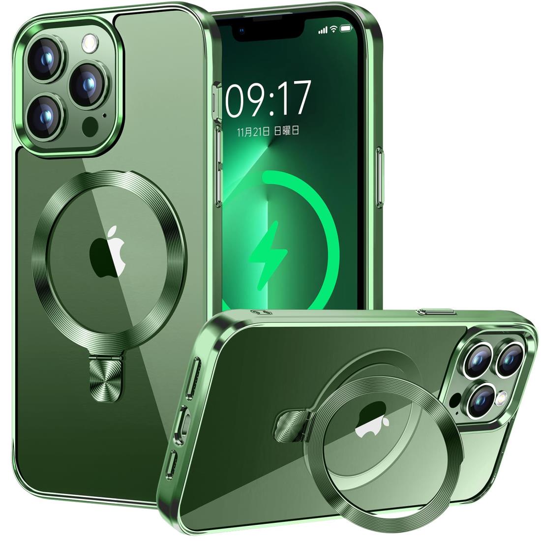 ☆iPhone13 ケース Magsafe対応 クリア スタンド機能 カバー 51eTKDs273L._SS200_.jpg