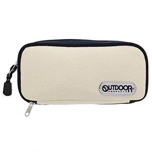 【楽天市場】サンスター文具 アウトドア ペンケース 2ルーム ホワイト S1414682：morro