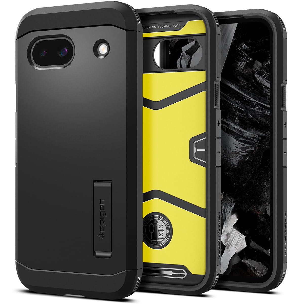 Google pixel3 64GB SIMロック解除済み Spigenカバー付 Spigen Google Pixel 8a ケース 薄型 ストラップホール付き 耐