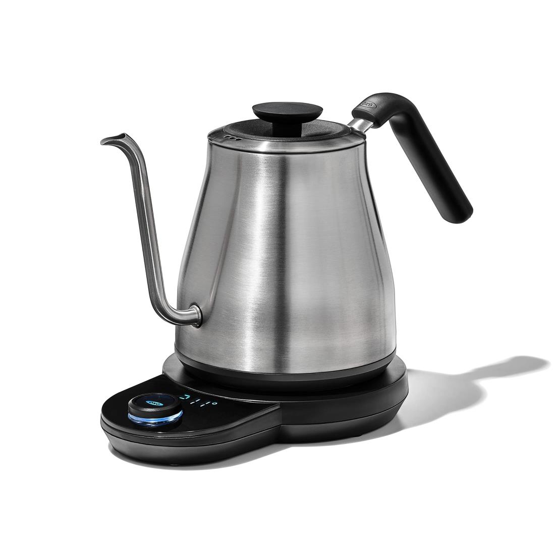 OXO 電気ケトル コーヒー ドリップ ケトル 1.0L 温度調節 保温機能 タイマー付き｜morro