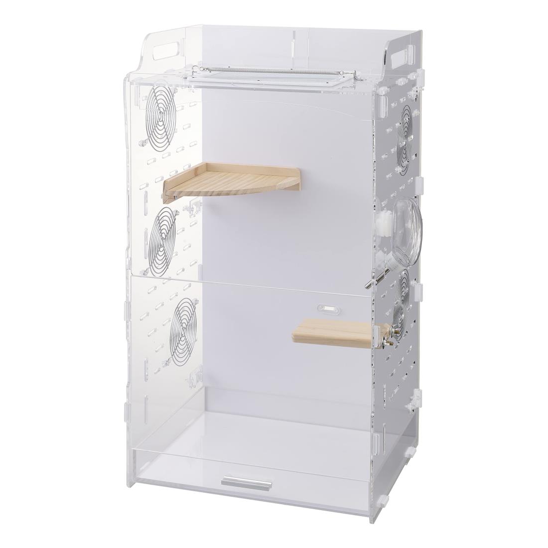 アクリルケージ フクロモモンガ Amazon | MINORITY DESIGN フクロモモンガ 360度見渡せる