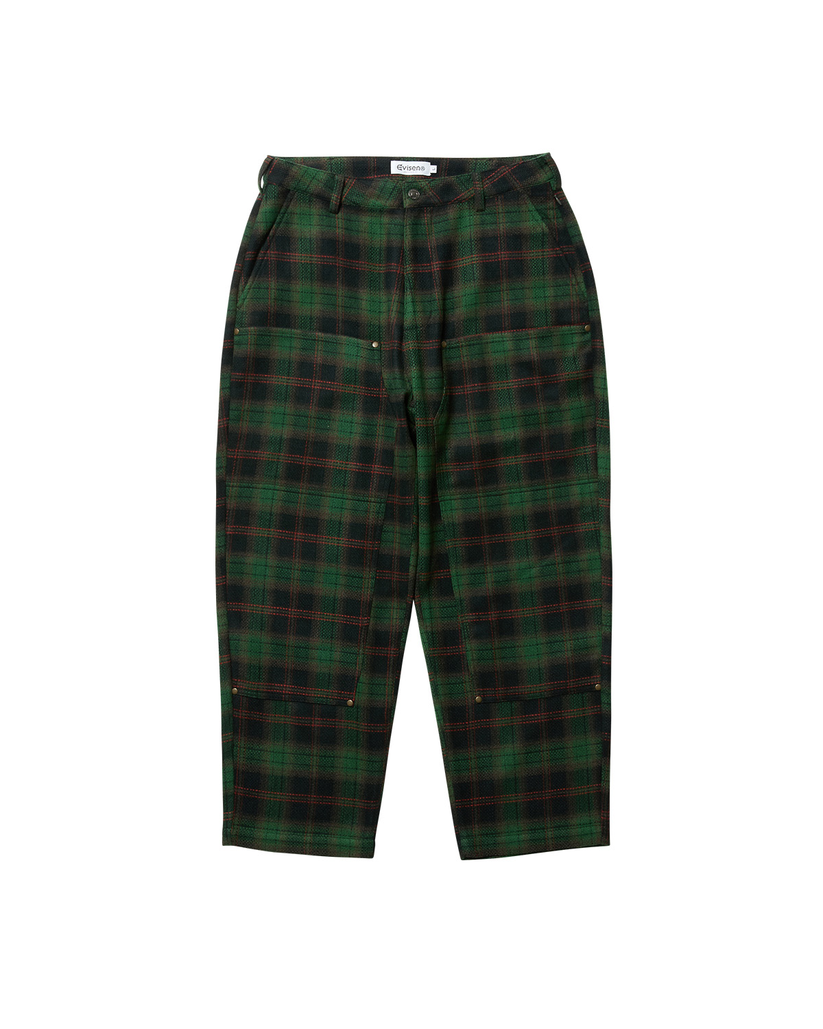 【期間限定20%オフ!】EVISEN SKATEBOARDS CHECK WOOL PAINTER PANTS エヴィセン ウールペインターパンツ 定価¥30800→¥24640|MORTAR
