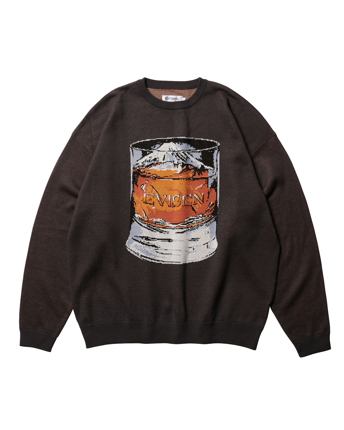 【EVISEN】EVISEN SKATEBORDS MOUNTAIN HIGH JACQUARD エビセン スウェット トレーナー