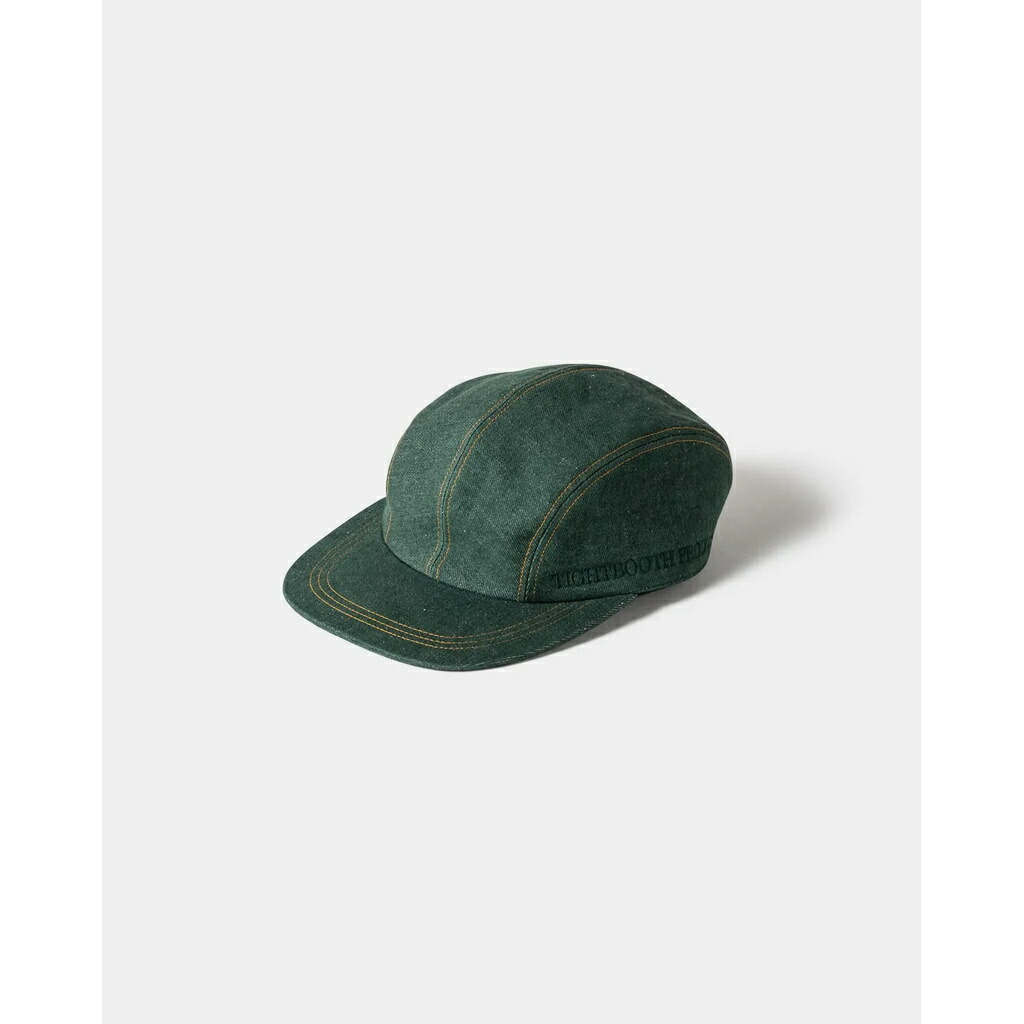 【TIGHTBOOTH PRODUCTION】SIDE LOGO DENIM CAMP CAP タイトブース ジーンズ旗がしら かぶり笠