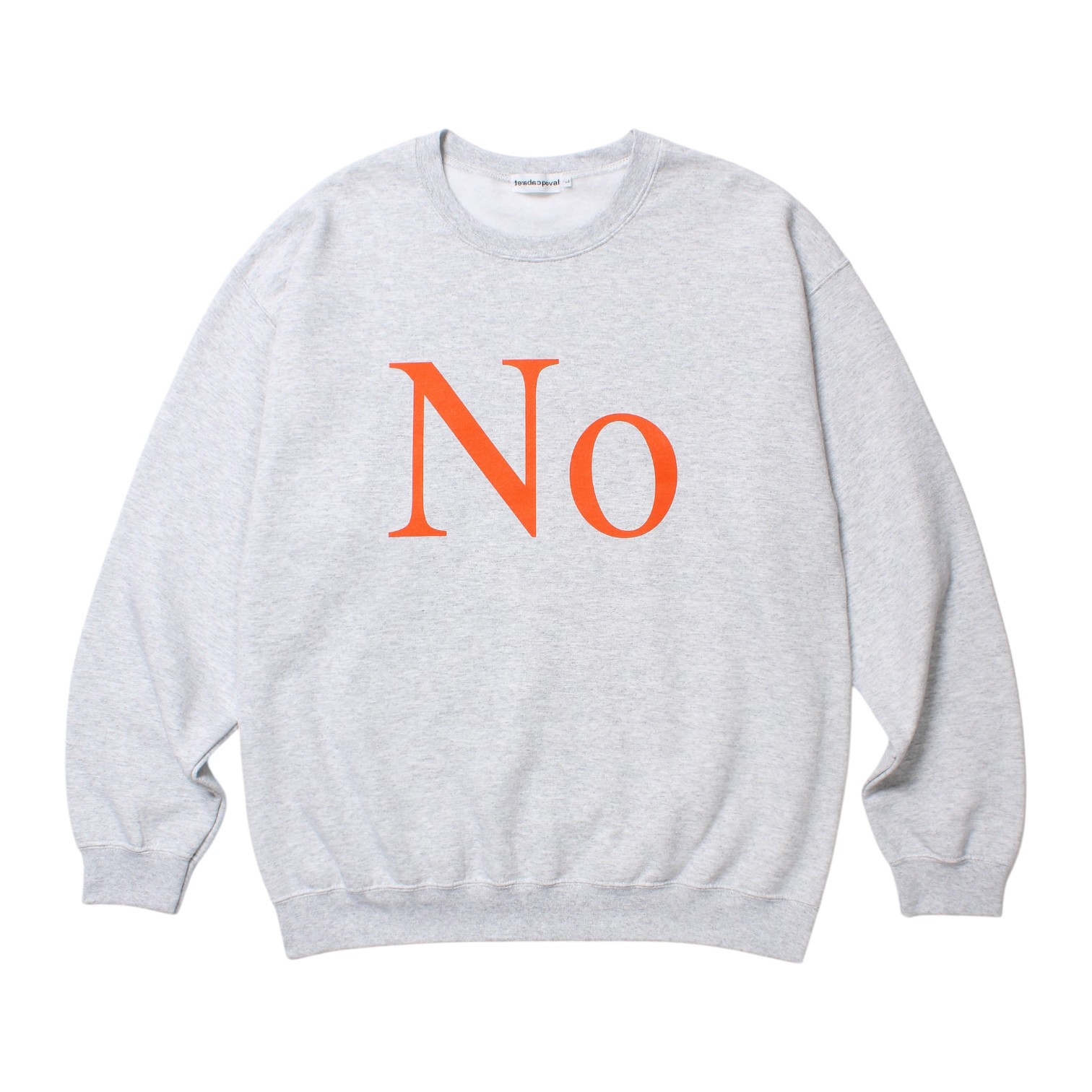 【CABARET POVAL】CABALET POVAL NO CREWNECK キャバレット ポ突っ張り 労働者の一団素っ首 流汗