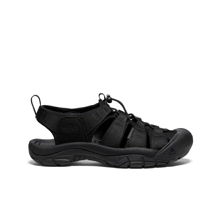 【 決まり取りまわし店 / 貨物輸送無料 】KEEN (ｷｰﾝ) ｰ NEWPORT H2 (ﾆｭｰﾎﾟｰﾄ ｴｲﾁ ﾂｰ) Triple Black 1025028 womwns ｳｨﾒﾝｽﾞ 靴-スニーカー-レディース靴