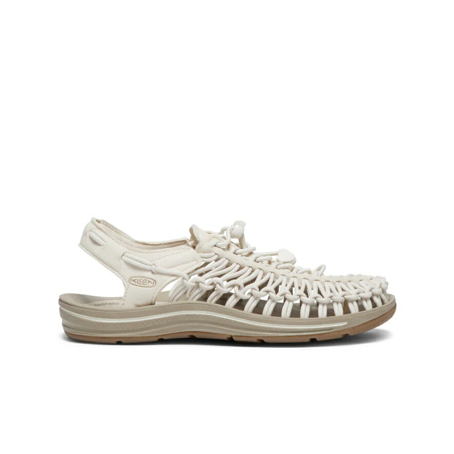 【 置き目取りまわし店 / 貨物輸送無料 】KEEN (ｷｰﾝ) ｰ UNEEK (ﾕﾆｰｸ) White Cap/Cornstalk 1018698 women\u0027s ｳｨﾒﾝｽﾞ