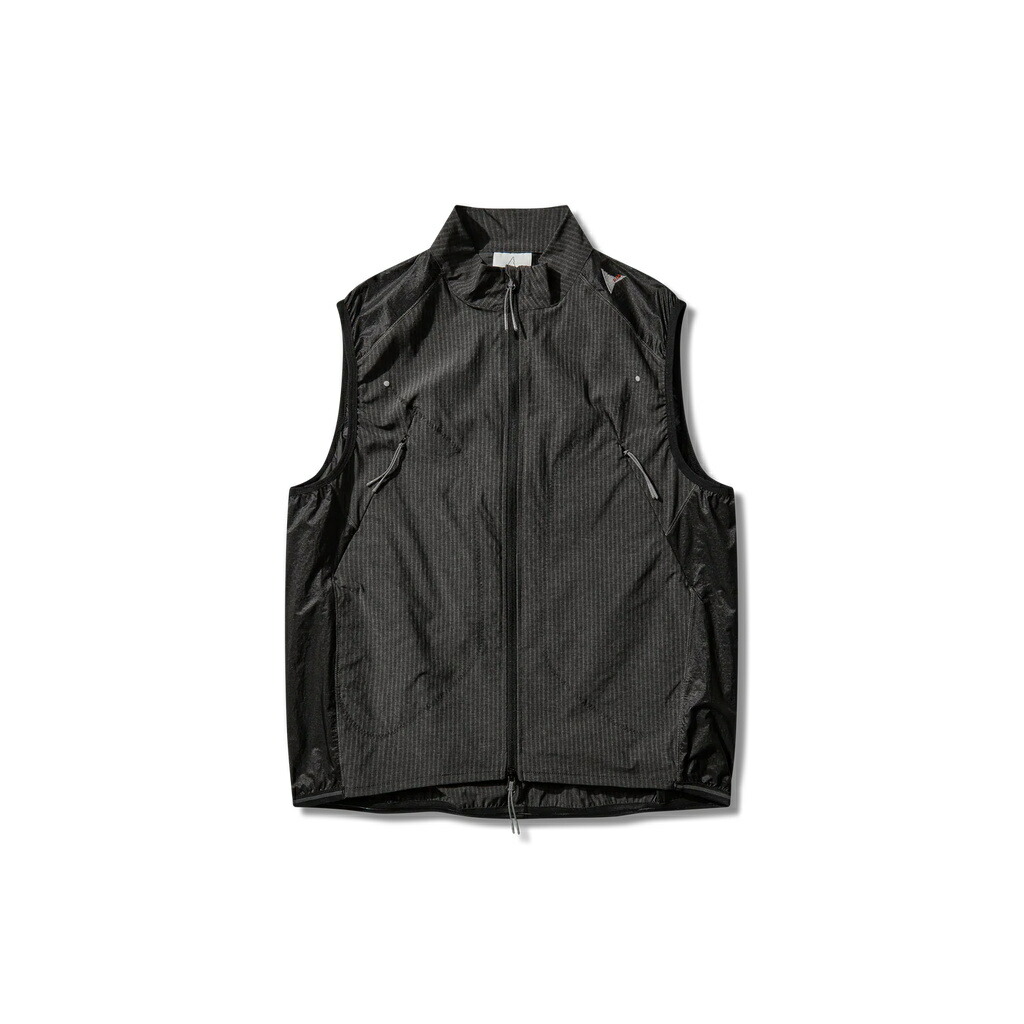 【ROA】ROA NUMB PINSTRIPED COMMUTING VEST ロア より良い 上衣
