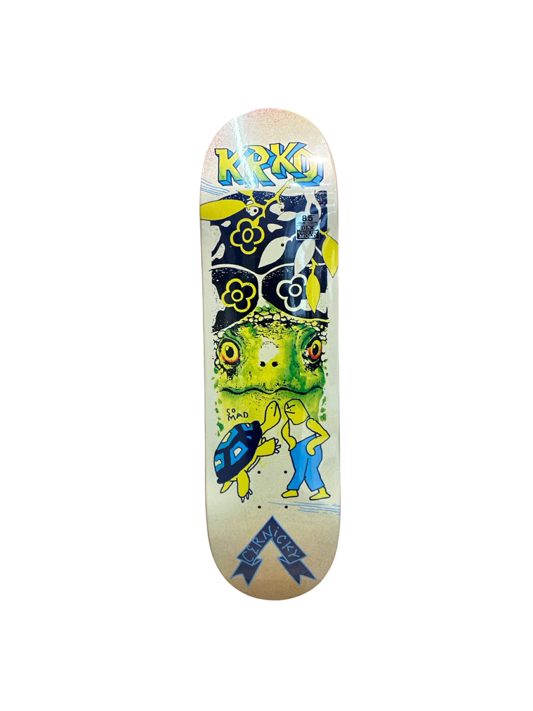 KROOKED SKATEBOARDS CERNICKY MAD TURTLE 8.5｜MORTAR