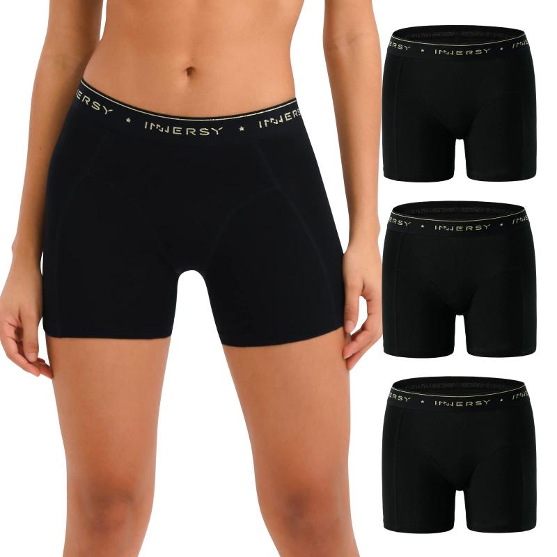 POWER GUARD ボクサーショーツ Lサイズ ブラック(女性用) POWER GUARD ボクサーショーツ Lサイズ ブラック(女性用) パワー