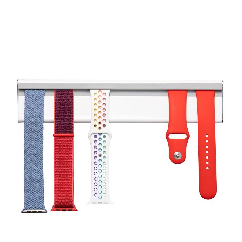Twelve South TimePorter Wall Mount Display for Apple Watch Bands | Apple Watchバンドを、ディスプレイしながらスマートに管理。ディスプレイ一台で最大6本まで対応、複数連結してより画像