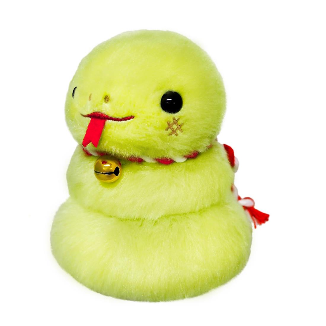 セキグチのぬいぐるみ　白い蛇 YELL（おもちゃ） ぬいぐるみ 蛇 へび 動物 可動式 白蛇