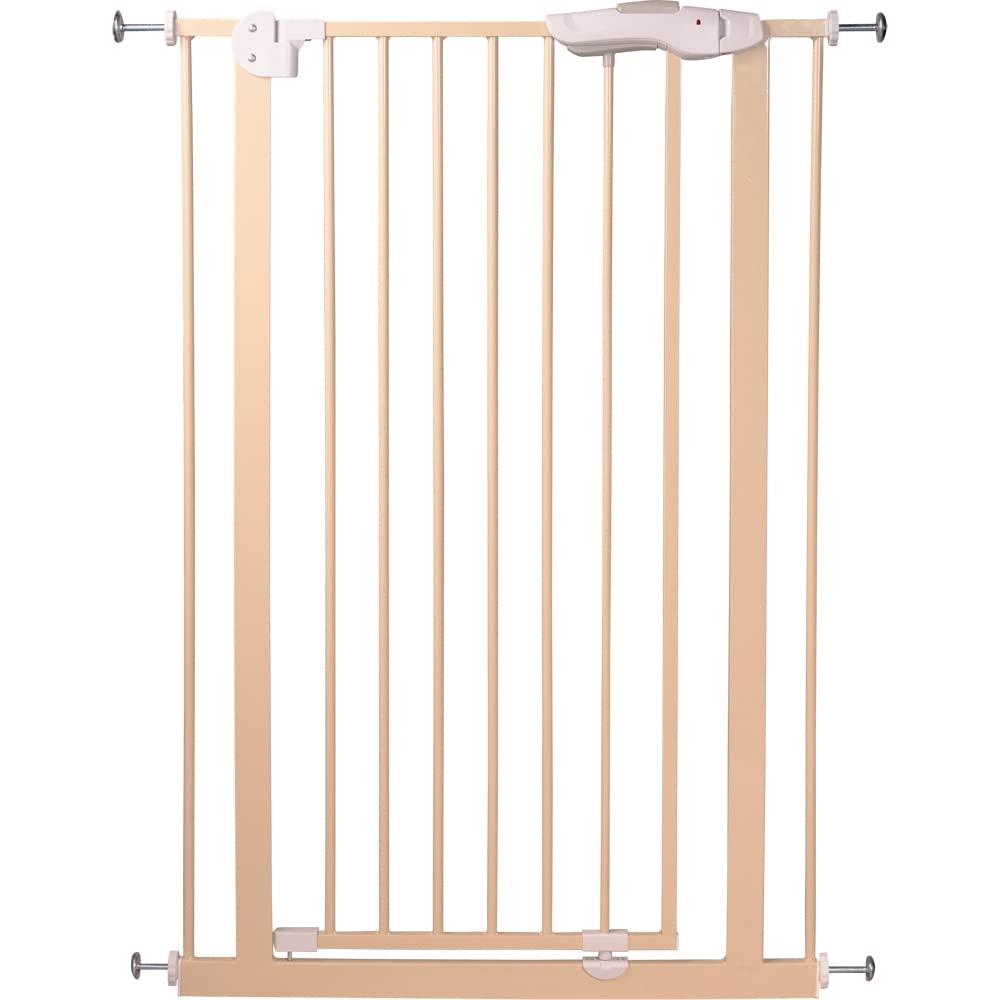 アイリスプラザ ペットゲート ドア付き ハイタイプ グレー 高さ153cm