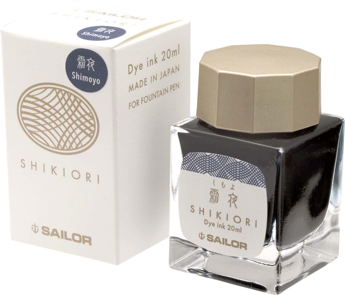 Sailor Shikiori Fountain Pen Ink 20ml - Frosty Night