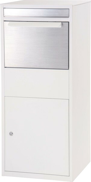 東谷株式会社 デリバリーボックス デリバリーBOX 宅配ボックス 宅配BOX ポスト ブラック 鍵付き ステンレス シンプル ホワイト