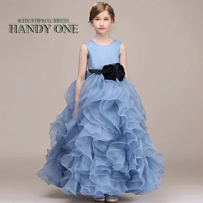キッズダンス衣装 女の子 エレガント フォーマル ノースリーブ ロング丈 ワンピース 発表会 結婚式 パーティー 舞台衣装 イベント衣装 上品で可愛い フォーマルウェア 子供用ドレス 発表会用コスチューム 発表会衣装