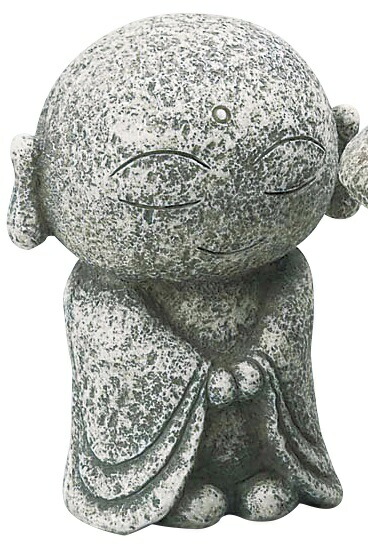 楽天市場】お地蔵さんL 傘なし オーナメント 置物 庭 部屋 玄関先