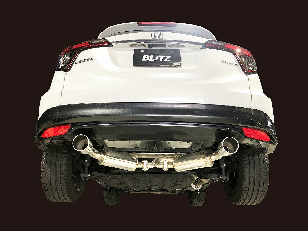 Blitz ブリッツ マフラー ヴェゼル Nur Spec Custom Edition ホンダ Vezel Ru1 エキゾースト カスタムエディション 新制度適合 ステンレスカラー2 5r Raisethemupfoundation Org